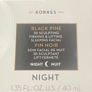 Korres Black Pine Night Time cream